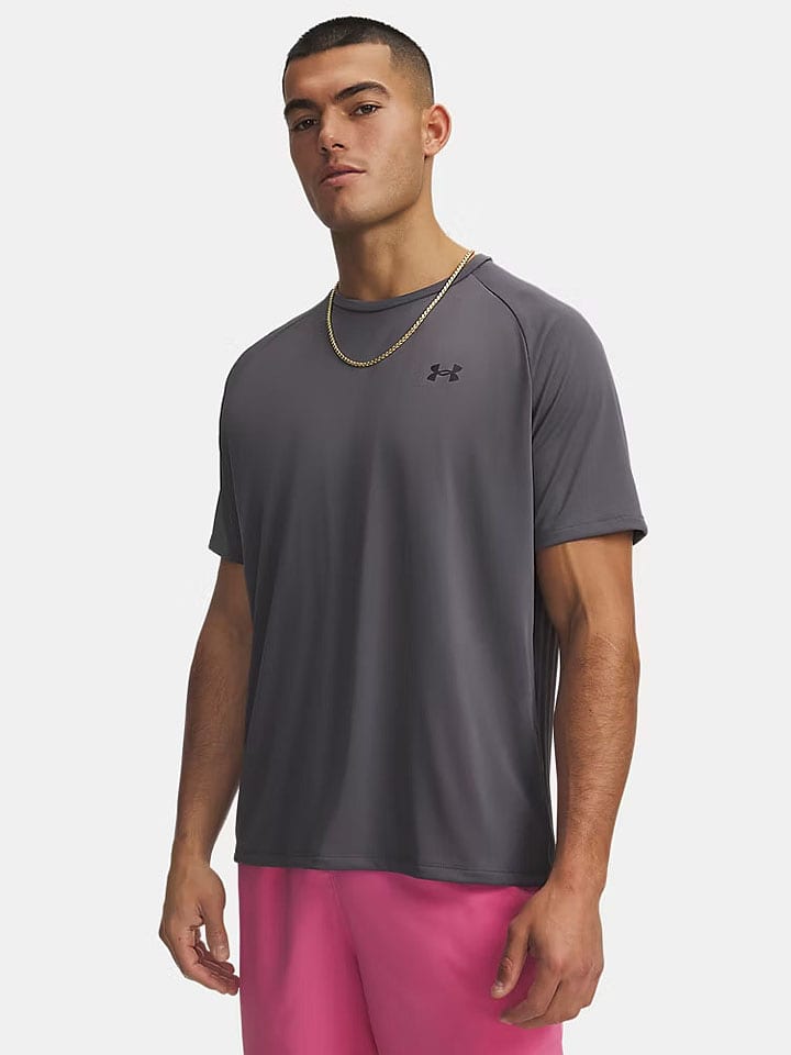 Under Armour Trainingsshirt "Tech 2.0" in Grau - M