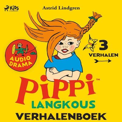 Pippi Langkous – Verhalenboek - Astrid Lindgren, Audio, 9788727039114