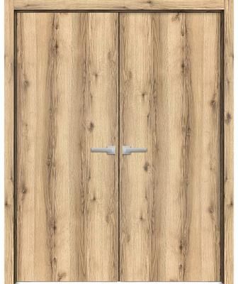 SARTODOORS Planum 0010 Walnut Wood Interior Double Doors