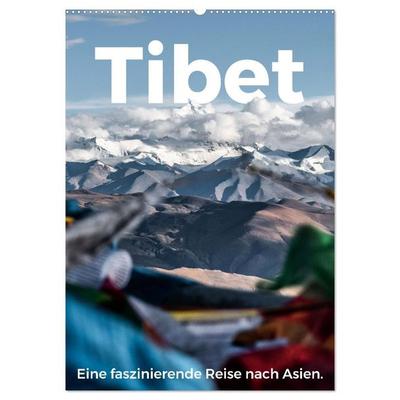 Tibet - Eine faszinierende Reise nach Asien. (Wandkalender 2027 DIN A2 hoch), CALVENDO Monatskalender