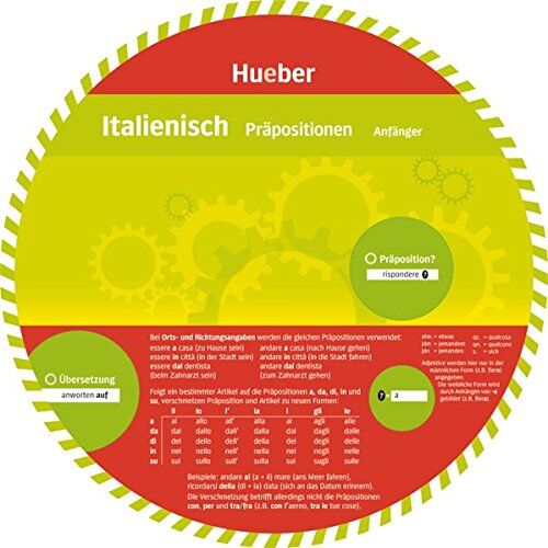 Hueber Verlag GmbH & Co. KG - Italienisch - Präpositionen: Wheel - Italienisch - Präpositionen - Preis vom 13.10.2026 19:28:25 h