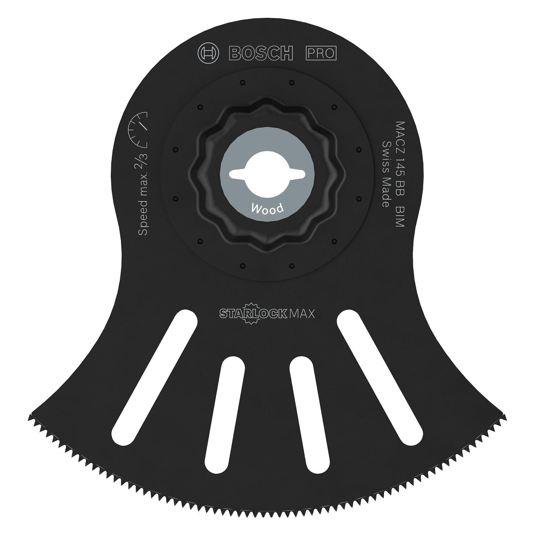 Bosch Professional Zubehör PRO MACZ 145 BB Blatt für Multifunktionswerkzeuge, 100 x 50 mm (2608669139)
