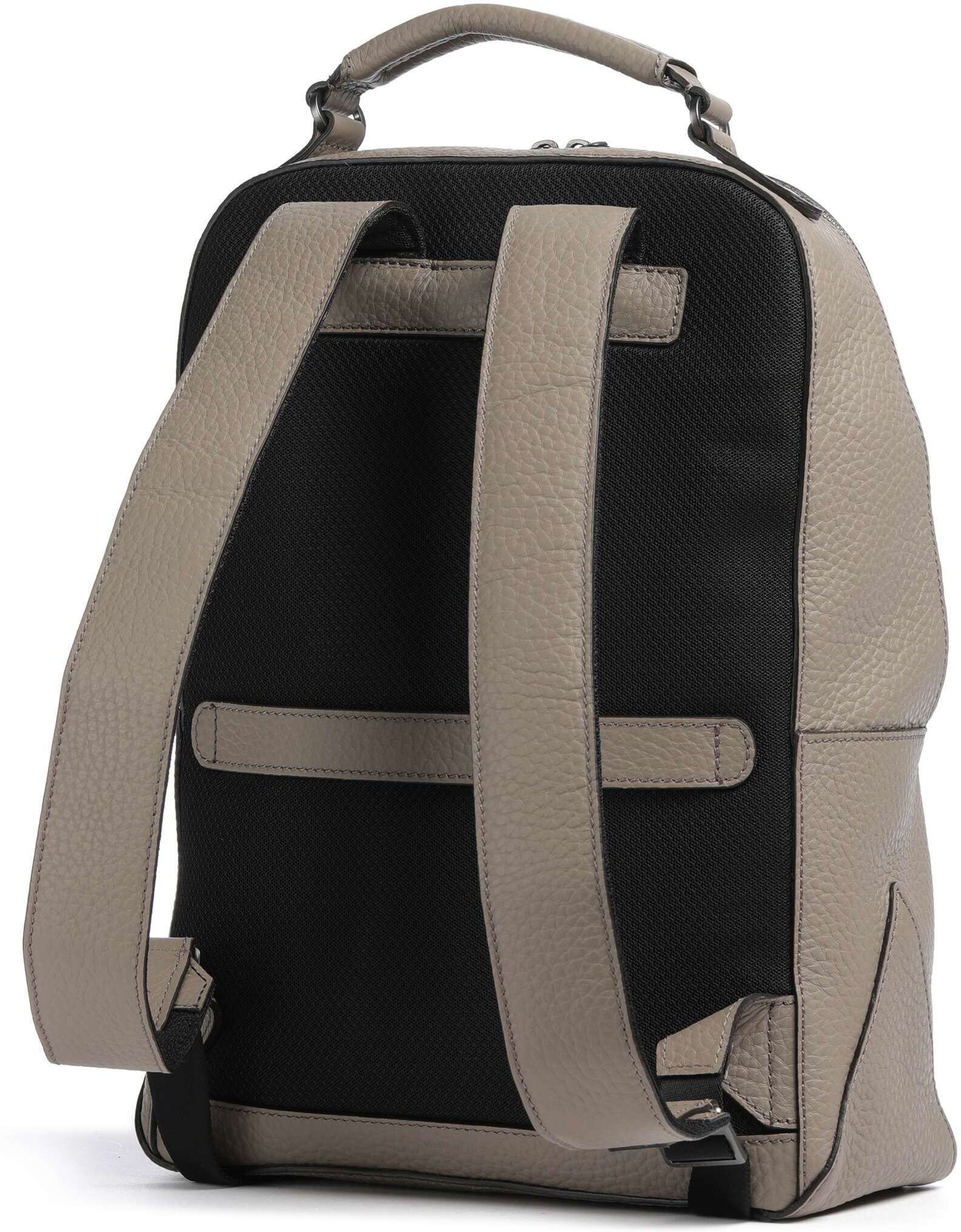 The Bridge Manfredi Rucksack aus Leder, braun