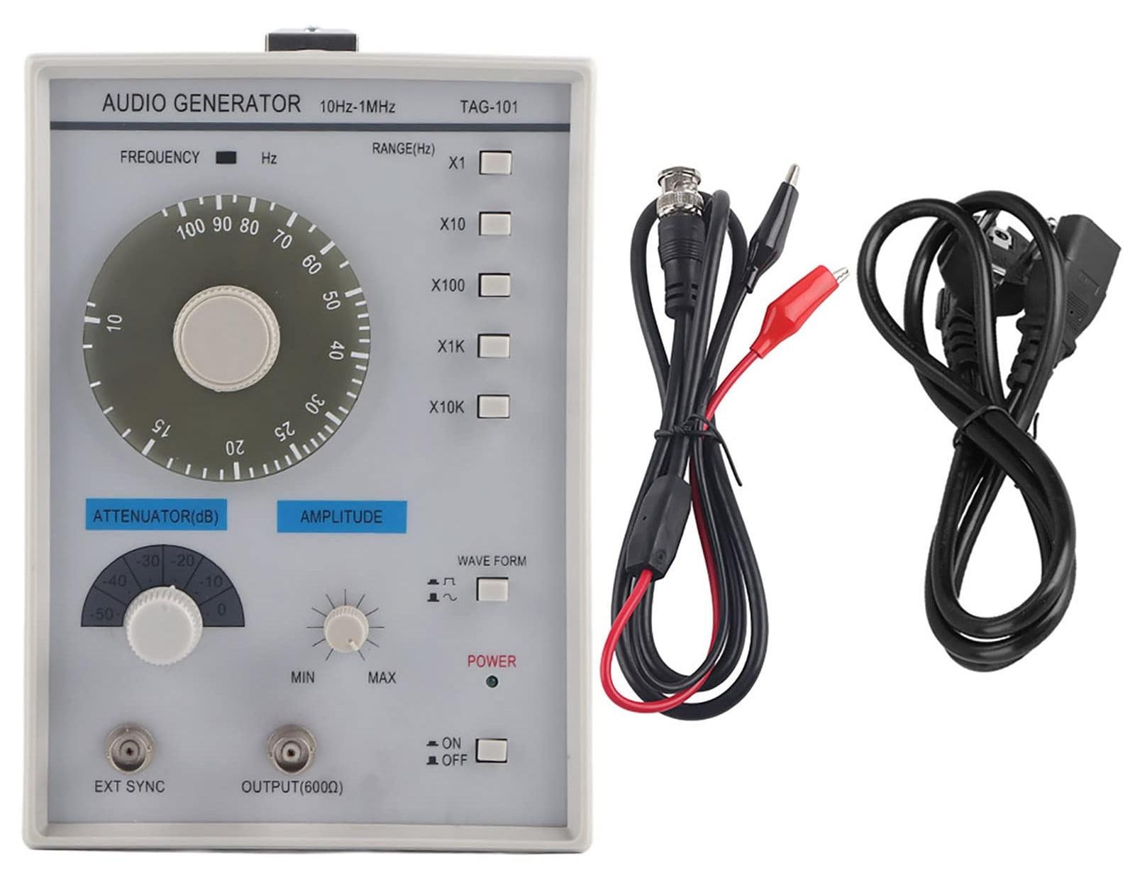 Selius Laagfrequent Signaalgenerator Audiogenerator 10Hz-1MHz met 220V EU-stekker