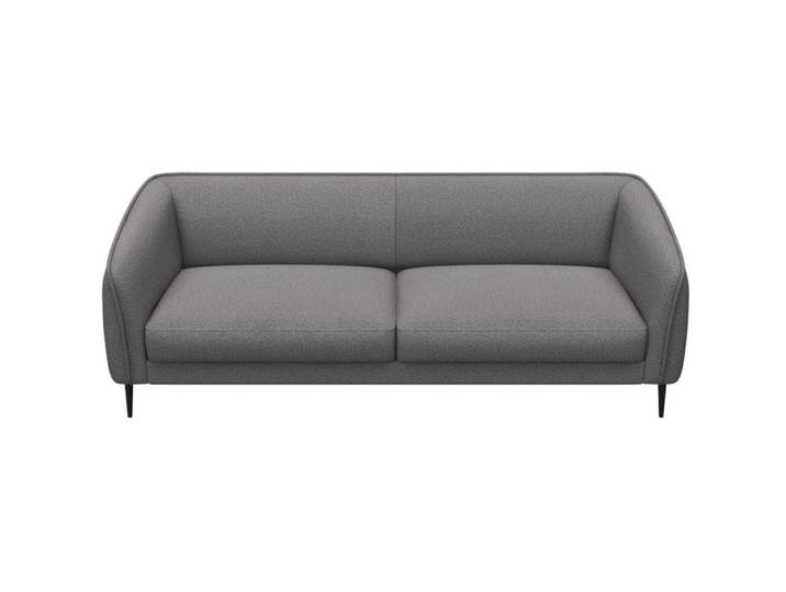 Sofa Fady Stoff hellgrau B 217.5 cm T 88.5 cm