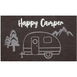 Wecon Home, Fussmatte, Fussmatten Happy Camper (75 x 45 cm)