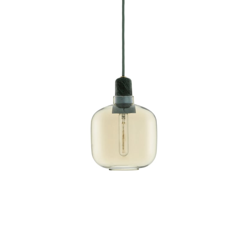 Normann Copenhagen Amp Pendelleuchte Small (gold / grün) gold / grün 502117