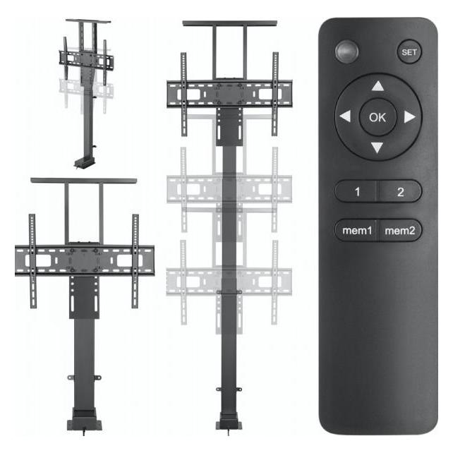 Art TV-Wandhalterung - Fahrstuhl AR-93M 37-80" 60KG (Wand, 60 kg, 37" - 80") (RAMT AR-93M)