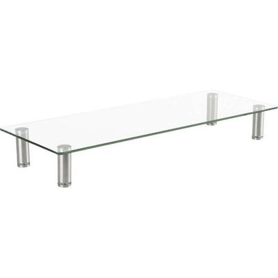 SpeaKa Professional Monitor-Erhöhung Höhen-Bereich: 75 bis 90mm Transparent