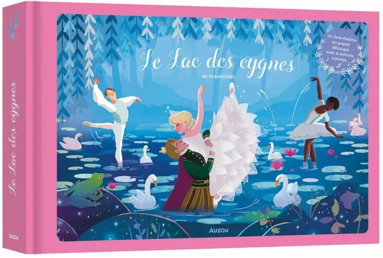 Papiers découpés sonores : Le lac des cygnes - Auzou