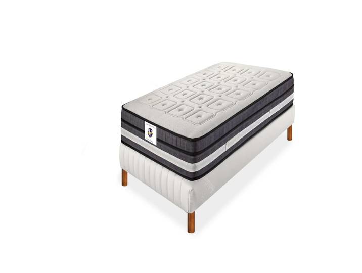Ensemble matelas et sommier 90x200 cmx22 cm