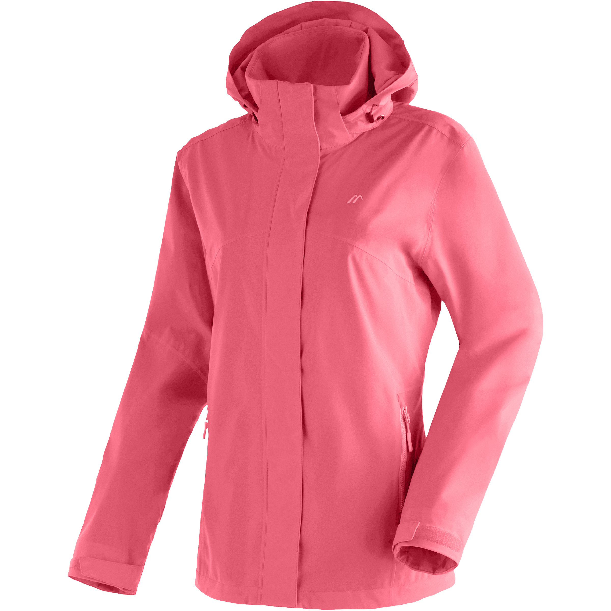 Maier Sports Metor Sustain Damen Regenjacke pink Größe XL Camping Geruchsneutralisierend Wasserabweisend