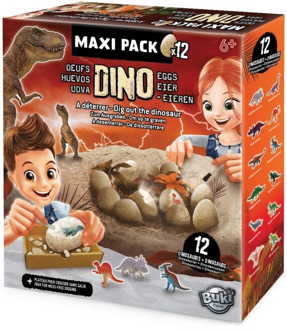 Buki France Dino Egg Maxi Pack - Buki