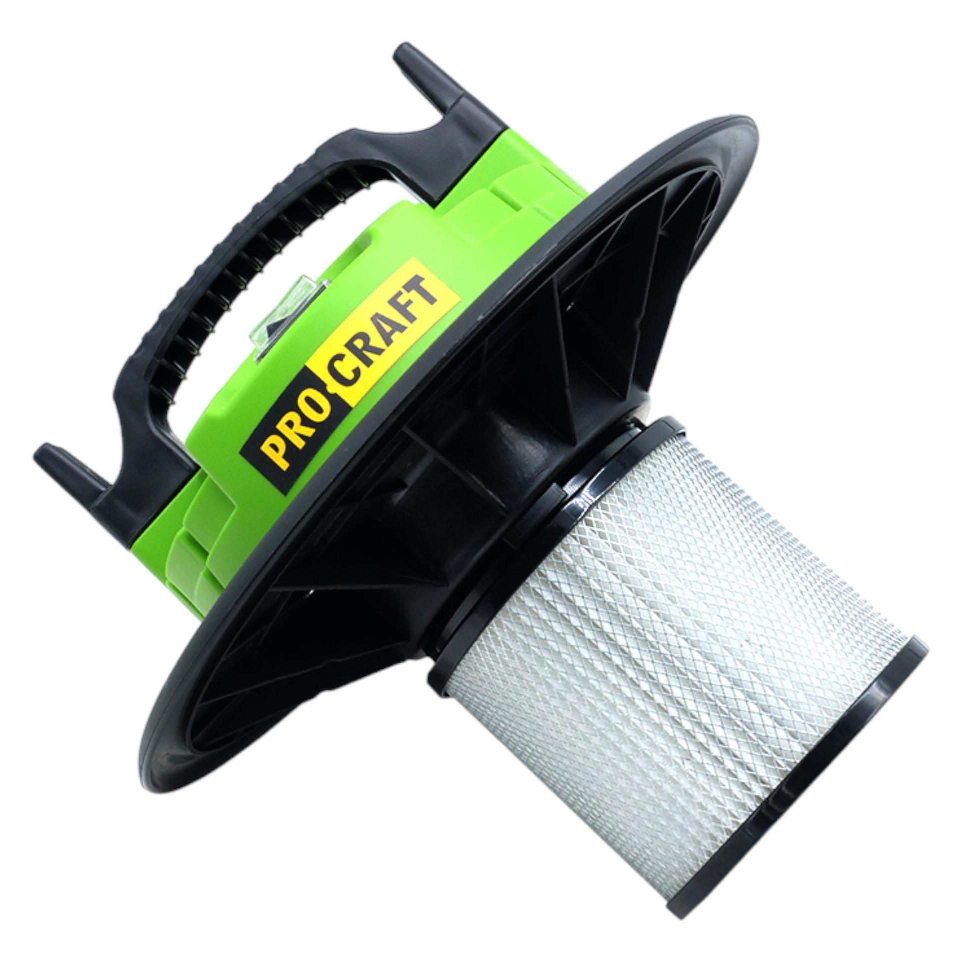 Procraft VC1550 Aschesauger 1200 Watt 20 L Fassungsvermögen (Aschesauger) (VC1550)