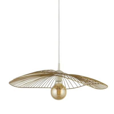 SEARCHLIGHT Deckenleuchte "Wave Pendelleuchte/Deckenleuchte", gold (schwarz, goldfarben), H: 15cm, 1 Stk., Leuchten, Deckenleuchte