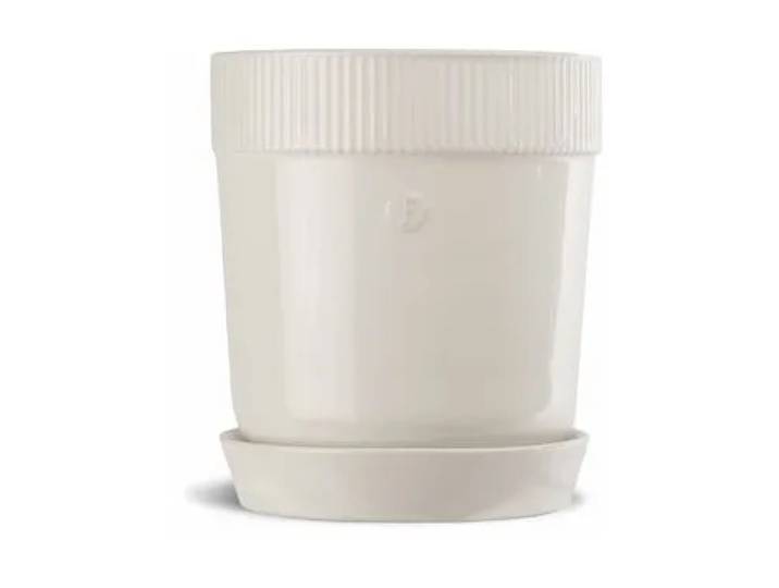 Sagaform Elise kruidenpot Ø11 cm Wit