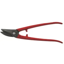 Rundlochschere, rechts, PVC-Rot 250 mm