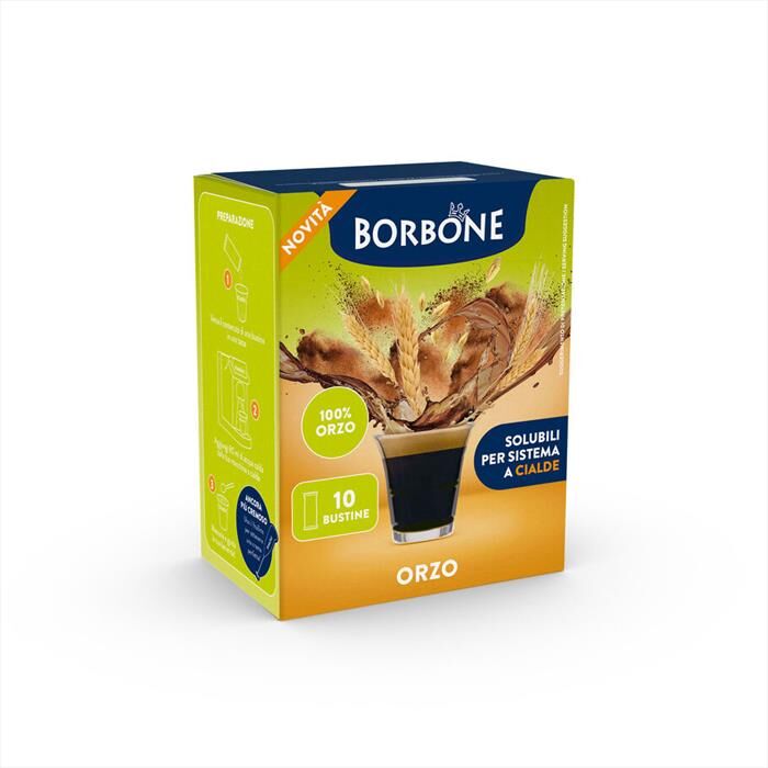 CAFFE BORBONE 10 Stick Preparato Solubile Per Caffè D'orzo, Multicolore