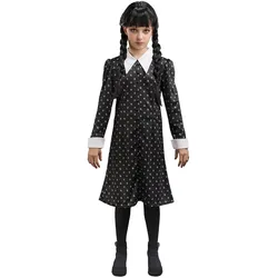 Chaks Wednesday: Gepunktetes Kleid (134, 140)