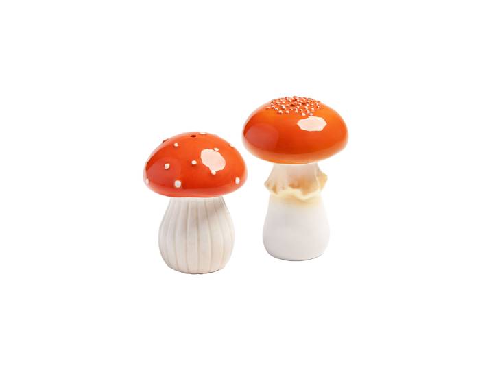 & klevering - Ensemble salière et poivrière Salière et poivrière - Orange - Céramique