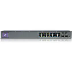 Alta Labs Switch 16-poort PoE Switch 16-poort PoE (16 Ports), Netzwerk Switch, Grau