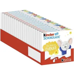 kinder Schokoriegel »Kinder Schokolade« 12,5 g 20 Packungen à 4 Stück
