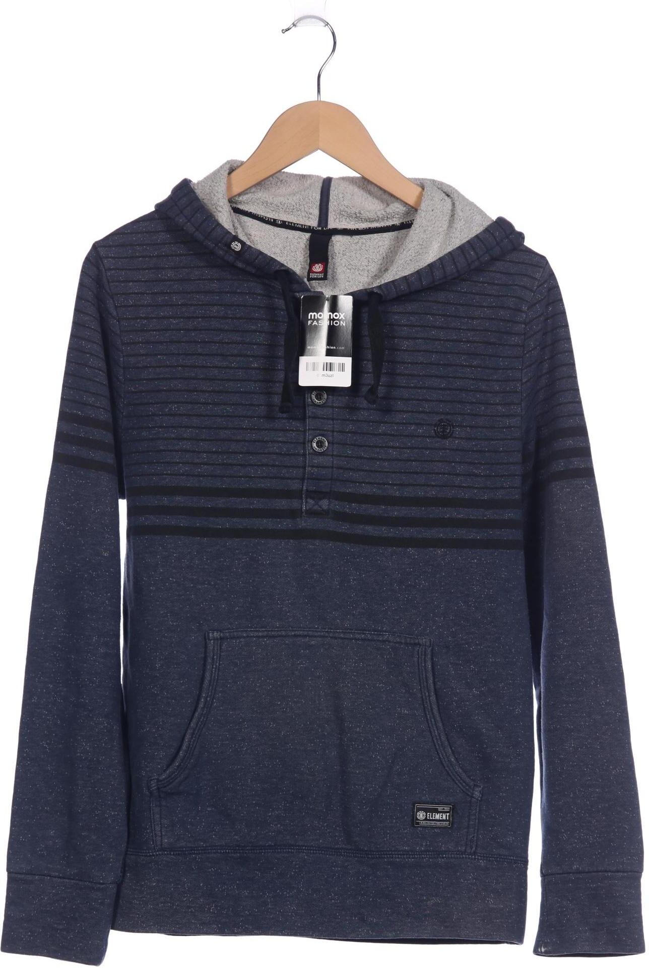 Element Herren Kapuzenpullover, Marineblau, Gr. S, Synthetik / Baumwolle - Second Hand