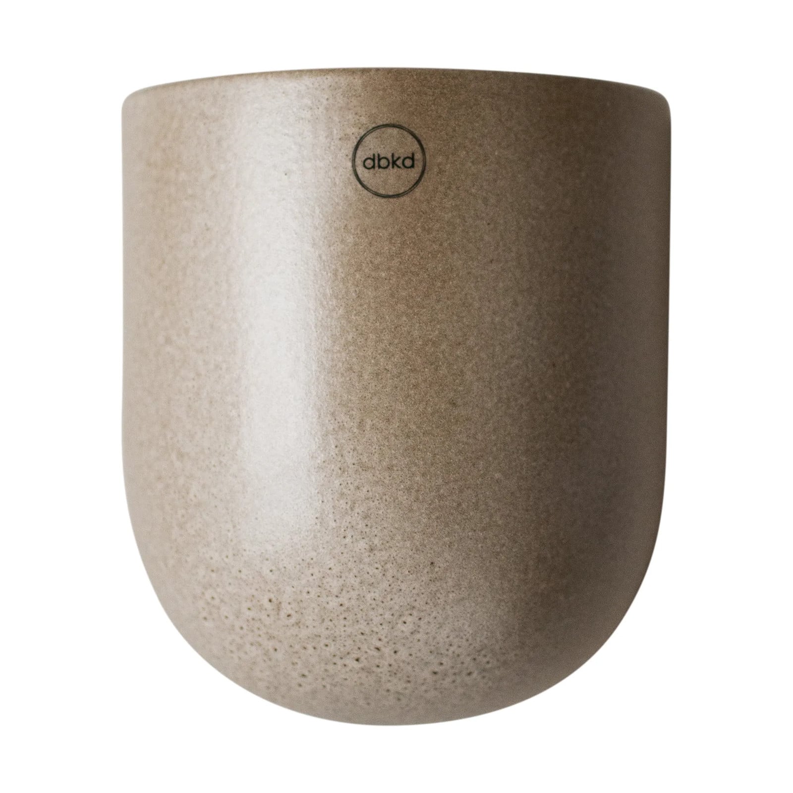 DBKD Cut wandpot beige Large 17 cm