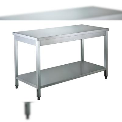 Matériel HORECA Edelstahltisch mit Unterboden 700 x 700mm - Horeca-Material GDATS-77