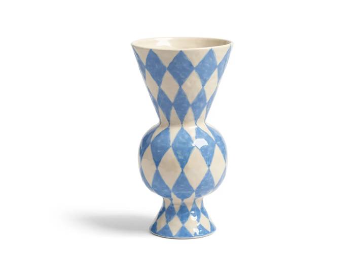 &klevering - Rhombic Vase, blau