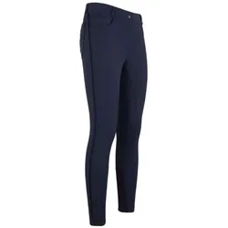 Euro-Star Damen Reithose Indigo Diamond Full Grip Navy, Größe: 34