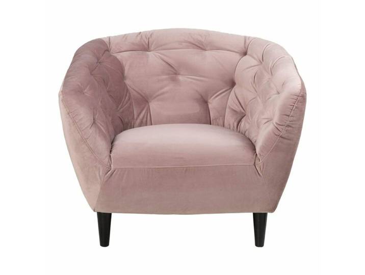 Trendstore Alfea Sessel - Textilgewebe Dusty Rose Vintage