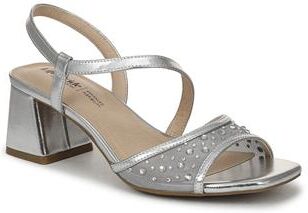 Women's Cheyenne Slingback Sandal by LifeStride in Silver (Size 5 M)
