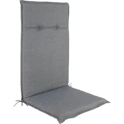 Sesselauflage Genf 2 Grau ca. 120x48x5cm