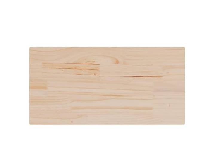 Favemtsl Tischplatte 4er Set Massivholz Kiefer 90x45cm Rechteckig Vierteiliges Ersatz-Tischplatten-Set aus naturbelassenem Kiefernholz für individuelle Esstische im Essbereich oder Büro.
