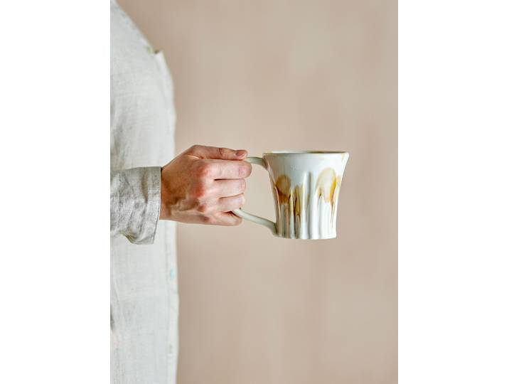 Set de tasses Joseph 4 pièces Ø 9cm Marron/Beige