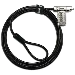 Kensington Universal 3-in-1 2.0 Combination Laptop Lock, Resettable, Notebook Security, Schwarz