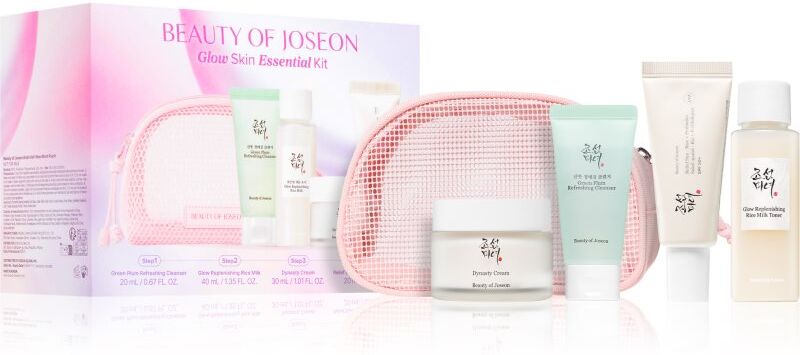Beauty of Joseon Glow Skin Essential Kit gift set for flawless skin
