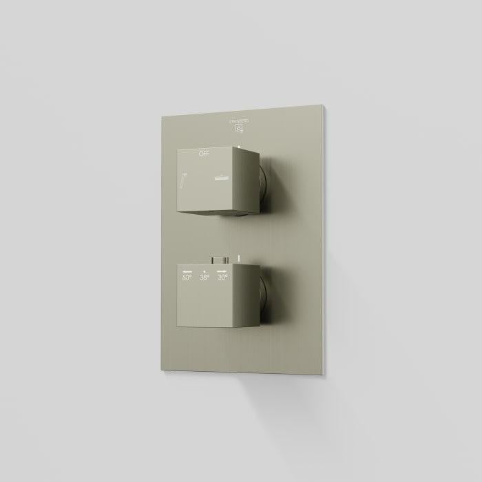 Steinberg Serie 160 complete installatieset voor inbouwthermostaat met 2-weg mengventiel