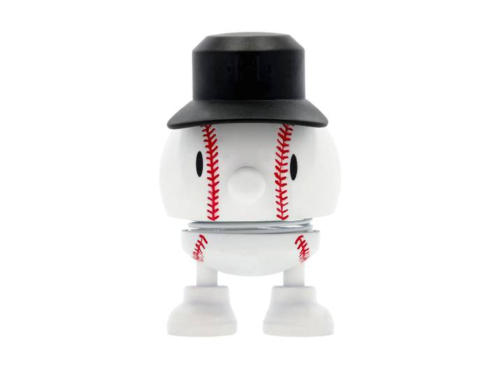Hoptimist Figurine Hoptimist Baseball Bumble S White