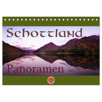 Schottland Panoramen (Tischkalender 2027 DIN A5 quer), CALVENDO Monatskalender