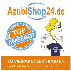 AzubiShop24.de Kombi-Paket Lernkarten Fachkraft für Schutz und Sicherheit, Schulbücher von Zoe Kessler, Michaela Rung-Kraus