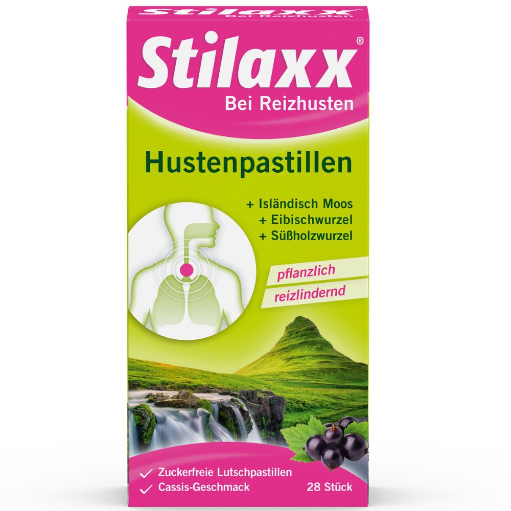 Stilaxx Hustenpastillen Isländisch Moos 28 St Lutschpastillen