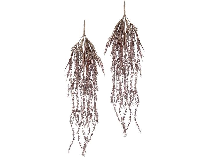 Kunstblume I.GE.A. Perlenschnur , rosa, B:12cm H:65cm L:7cm, Obermaterial: 100% Kunststoff, Kunstpflanzen, Kunstblume, Busch Künstliche Hängepflanze, 2er Set