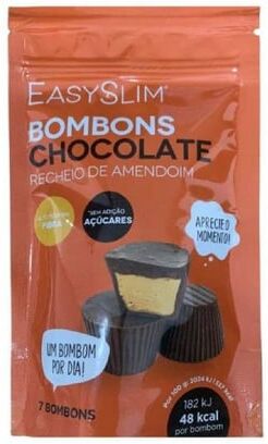 EasySlim Bombons Chocolate Recheio Amendoim x7