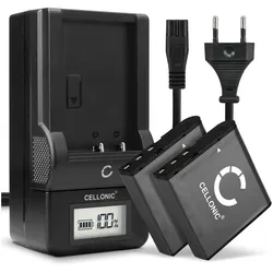 Cellonic Akku für Besteker 312P 1080p 24MP 16x Zoom, 312PO, Seree HDV-S88, HDV-S31 (Kamera Akku), Kamera Stromversorgung, Schwarz
