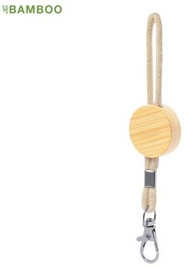 Porte-Clés Personnalisable Pradim bambou coton