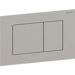 Geberit Sigma40 Betätigungsplatte, eckig, 2-Mengen-Spülung: Platte, Taste: nickel, 115629ID1 115629ID1