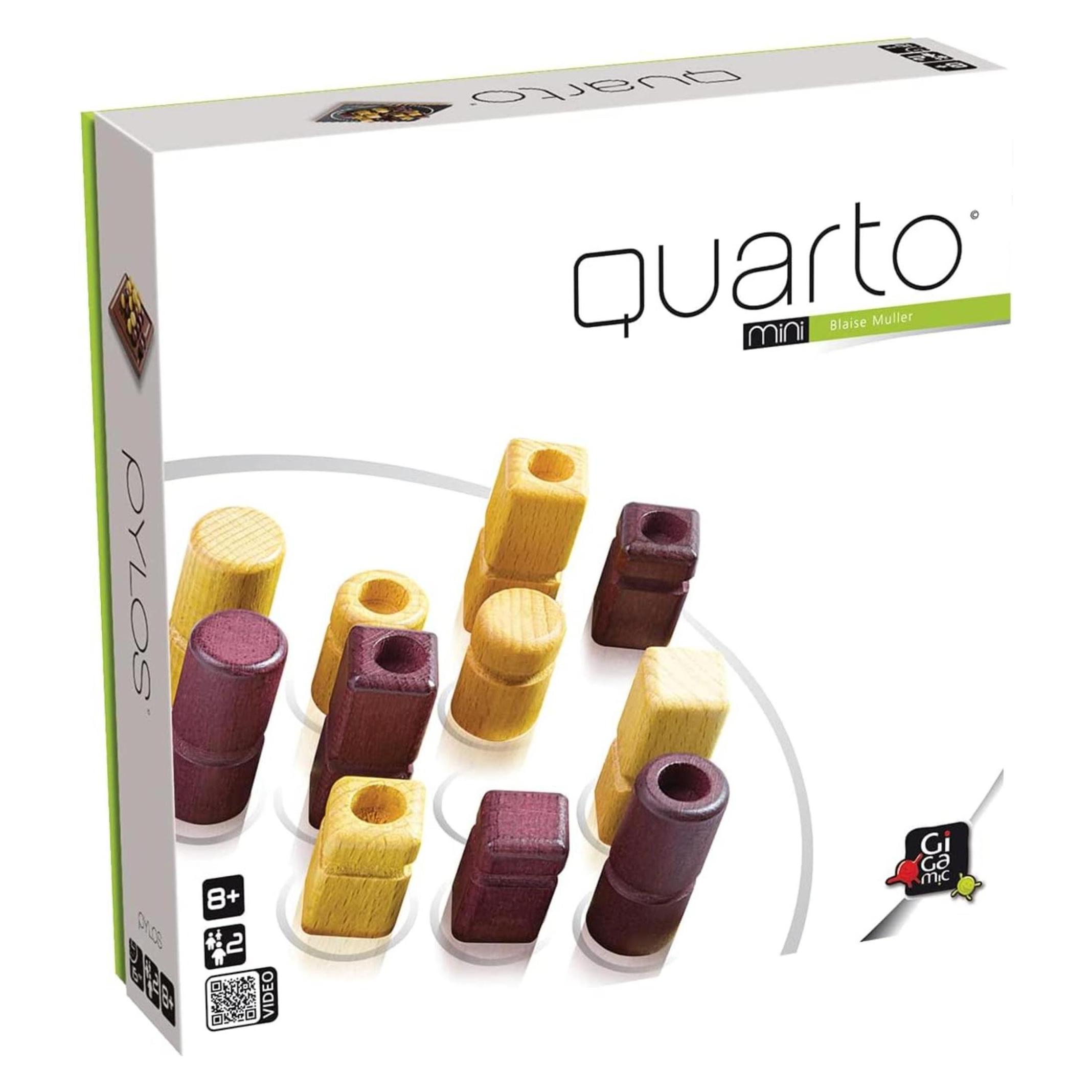 Gigamic Quarto Mini (Deutsch, Englisch, Französisch, Italienisch, 2 Spieler) (GIGD2005)