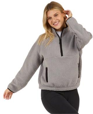 Boxercraft BW8501 Everest Half Zip in Oxford size XS   Polyester